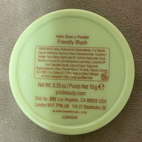 Pixi Hello Kitty Hello Glow-y Powder  Friendly Blush Limited Edition - Picture 8 of 10